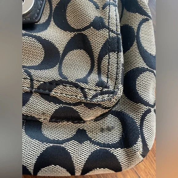 Coach Classic Block Logo Print Crossbody Bag - Picture 2 of 10